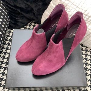 BCBG Paris Purple Bootie